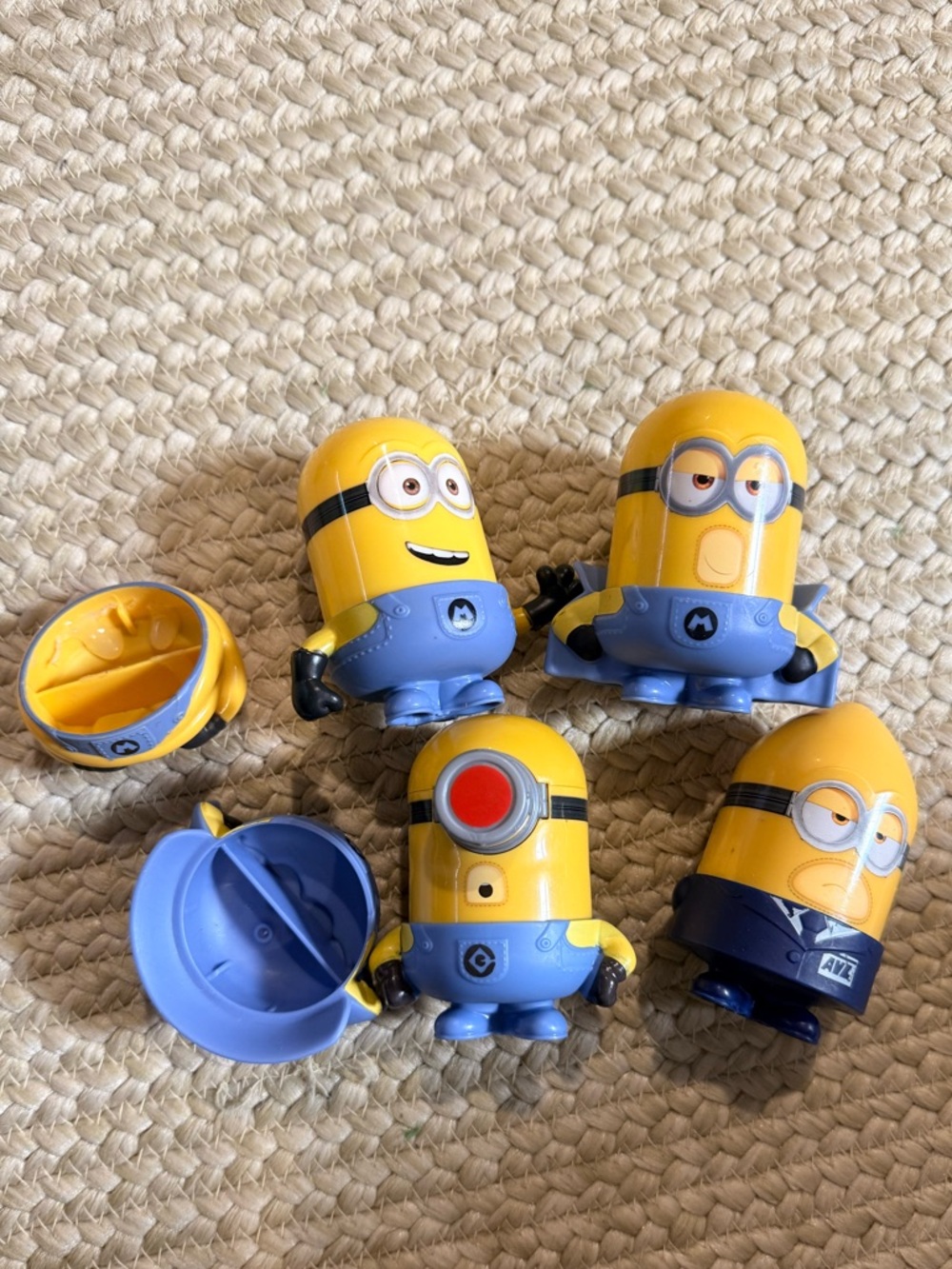 Minions McDonald's Happy Meal Despicable Me 4 Set with replacements